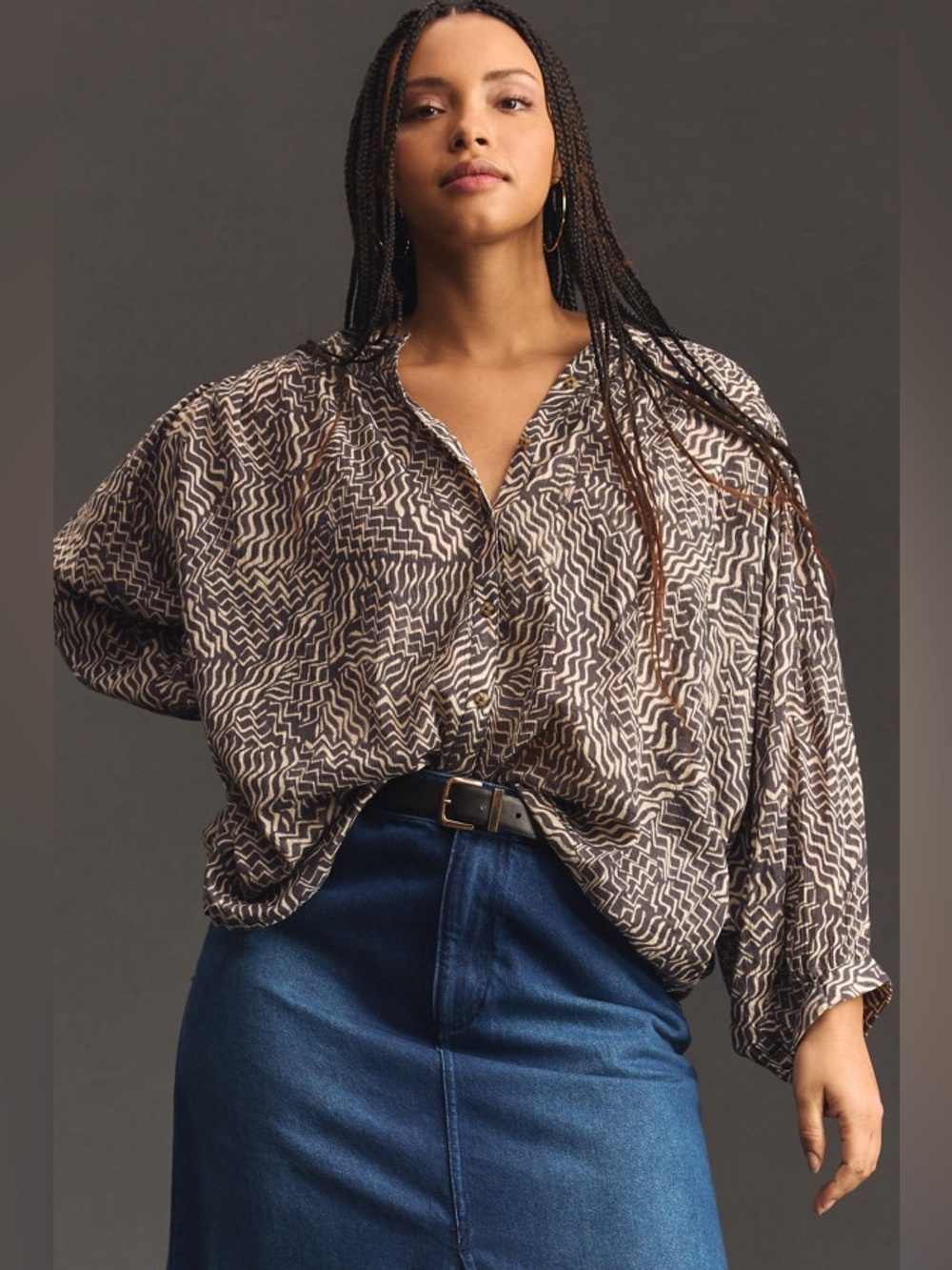Anthropologie Pilcro Sydney Dolman
Sleeve Blouse . Sz : XL